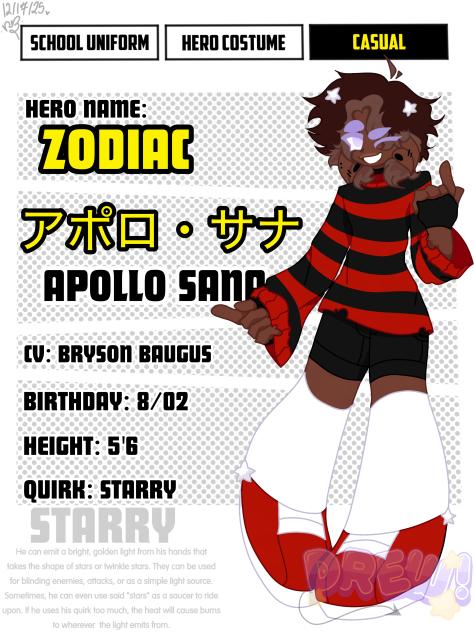 •BNHA OC - Casual Wear•