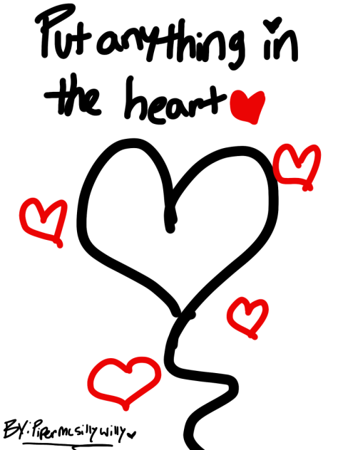 #putanythingintheheart