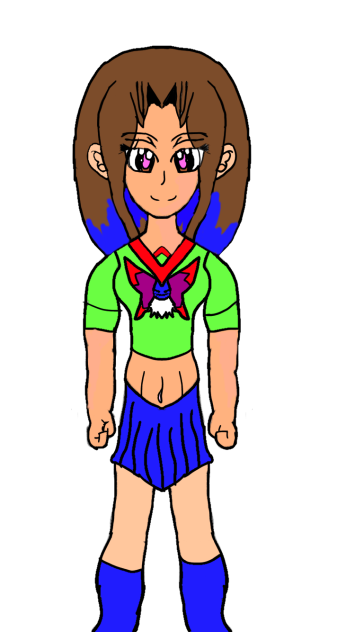 Kaiju warrior Miguela aquino