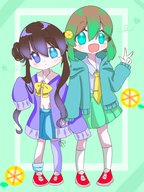 線画塗りました〜！
