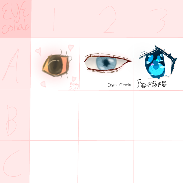 2nd collaboration 👁👄👁 - ibisPaint
