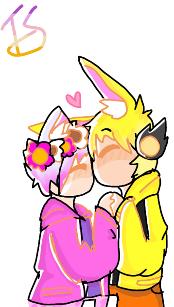 cute lil smooch