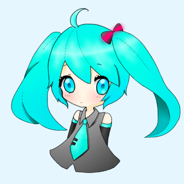 ミク 塗らせていただきました！