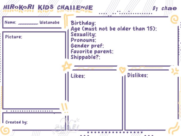 HIROKORI KIDS CHALLENGE !!