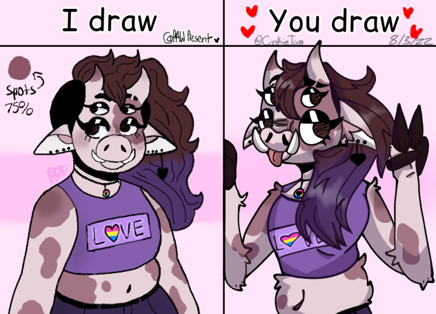 I draw You draw with Paw Present