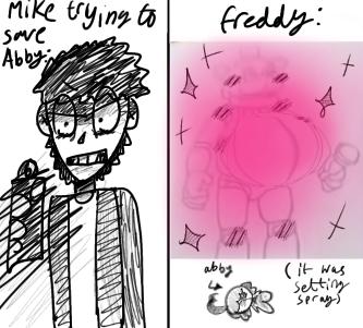 Mike spayed the wrong spray at fredber