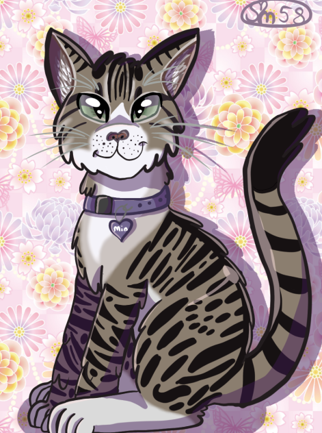 Mia doodle again