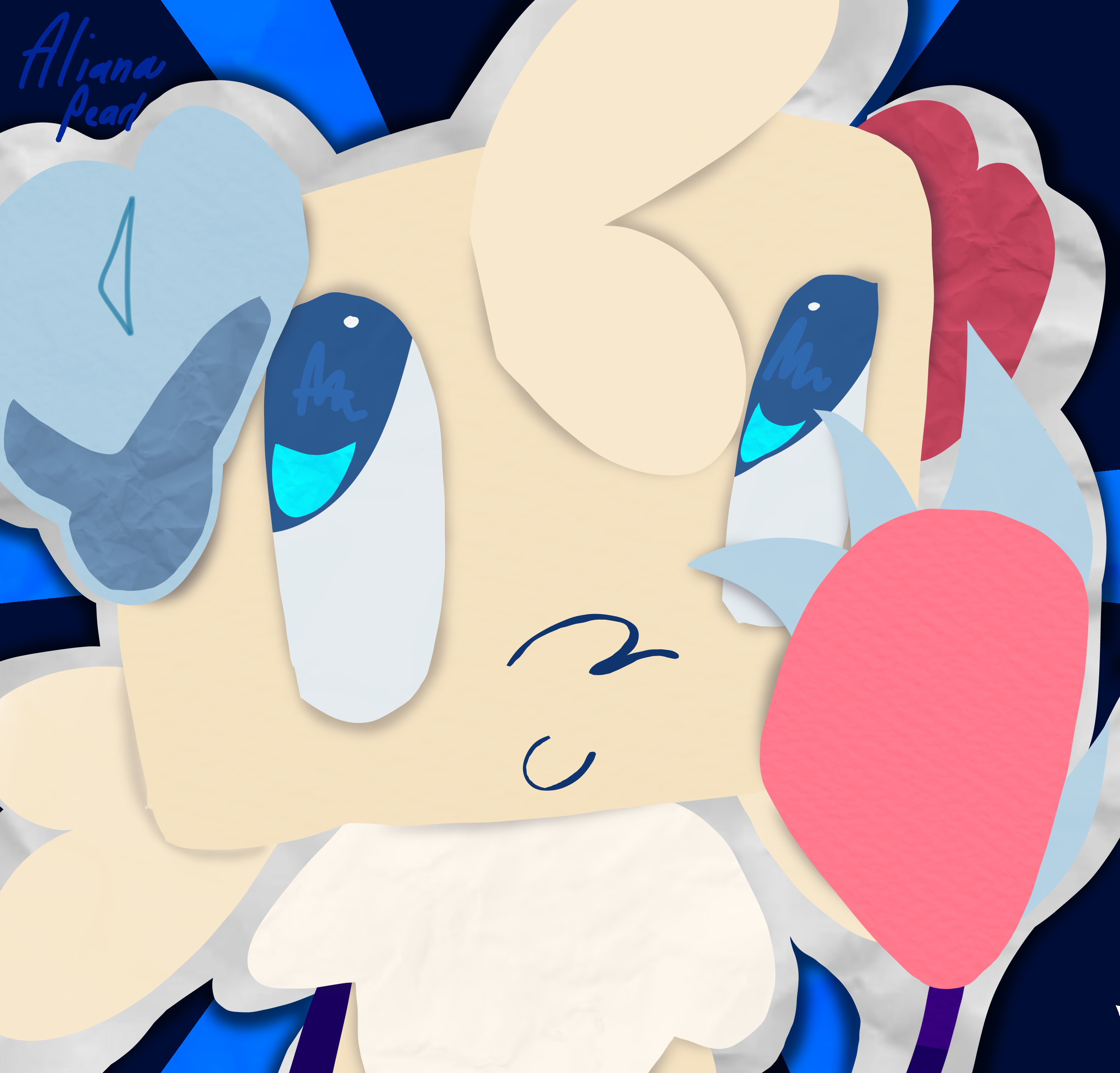 Goob paper artstyle test!!! - ibisPaint