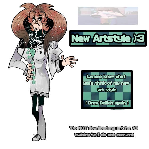 New Artstyle ( Delilah AGAIN )