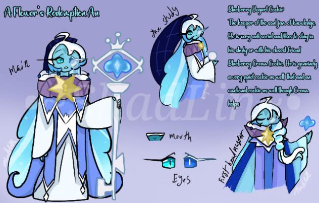 Blueberry Yogurt Cookie redesign