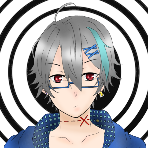 線画 男子 塗