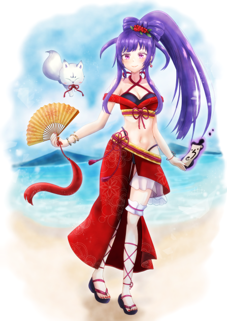 和風水着カンナ