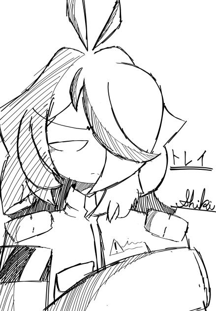 投稿が出来るかどうか１回適当に書いた絵でテスト…