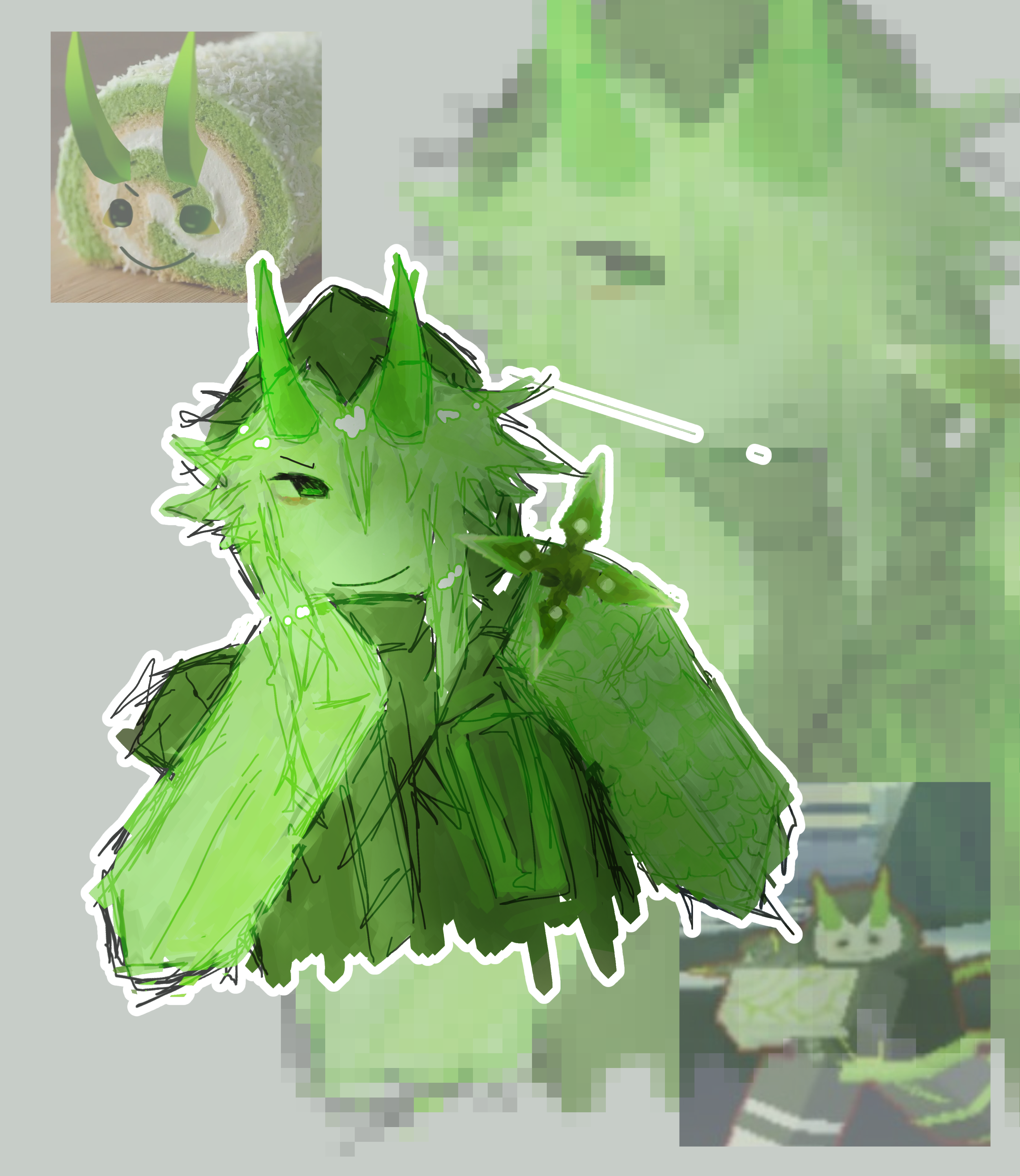 ahh pose - ibisPaint