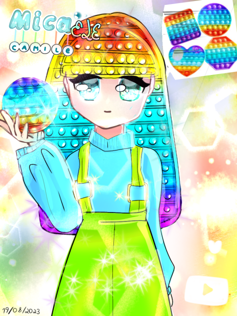 POP IT ️🧡💛💚💙💜 - ibisPaint