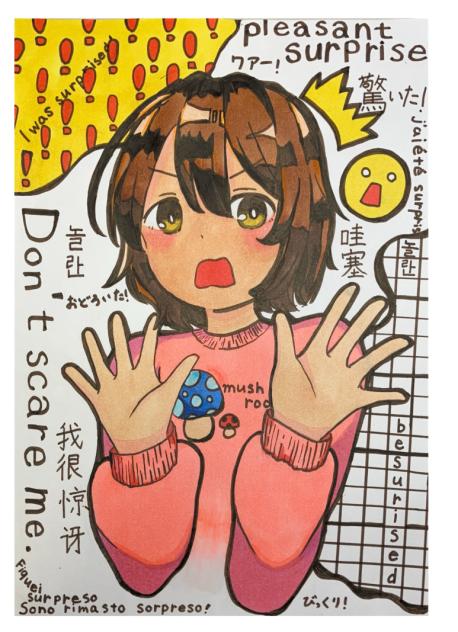 驚いた！！((゜Д゜；)))