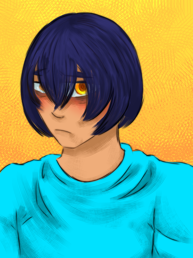 Sad boy - ibisPaint