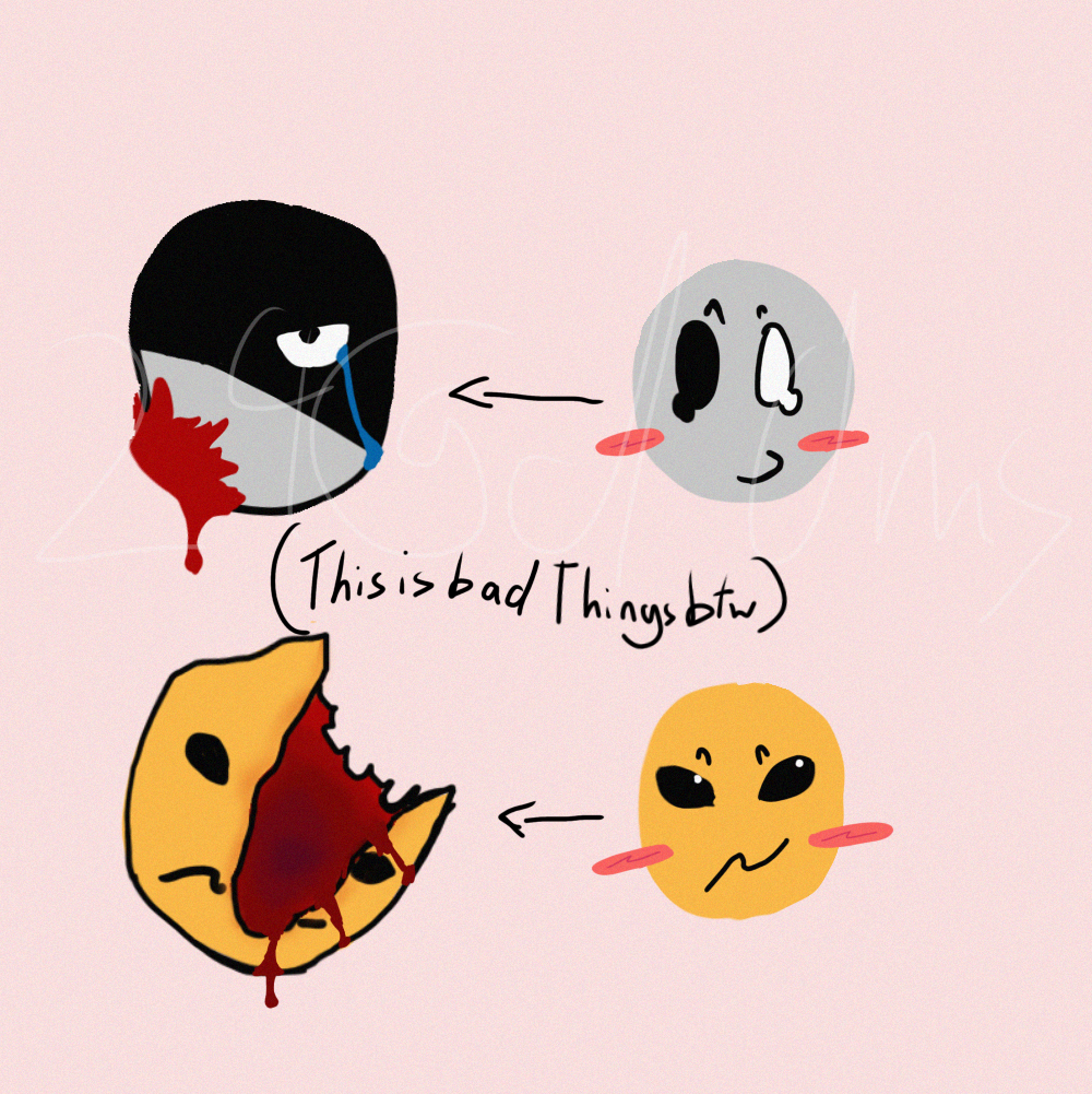 Bad things 😌 - ibisPaint