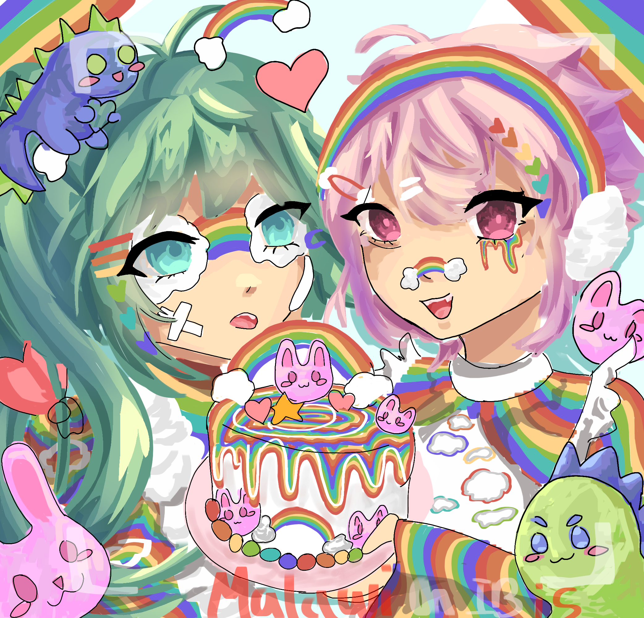 i don’t know why it says 7 hours 💀 - ibisPaint