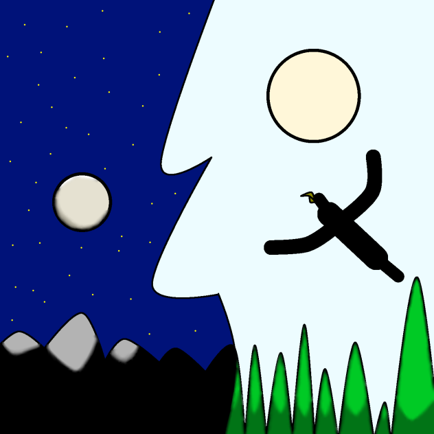 白天與夜晚  day and night