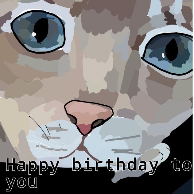 Happy birthday to you
