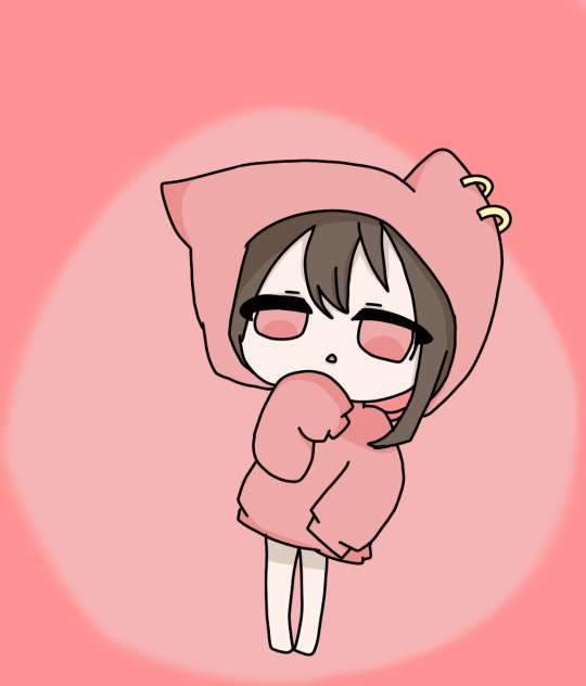 ピンクの猫