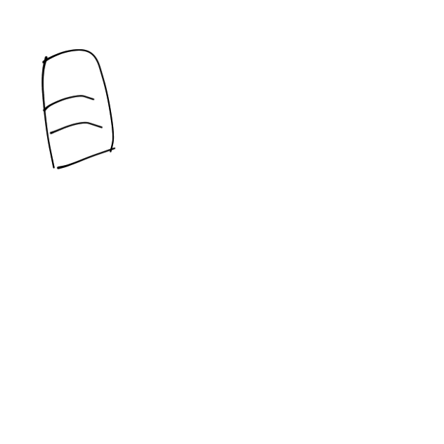 目の書き方は縦線２本と横線４本で書けるよ