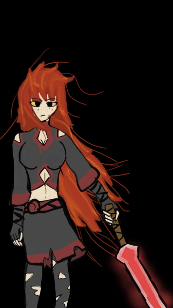 Cool warrior girl