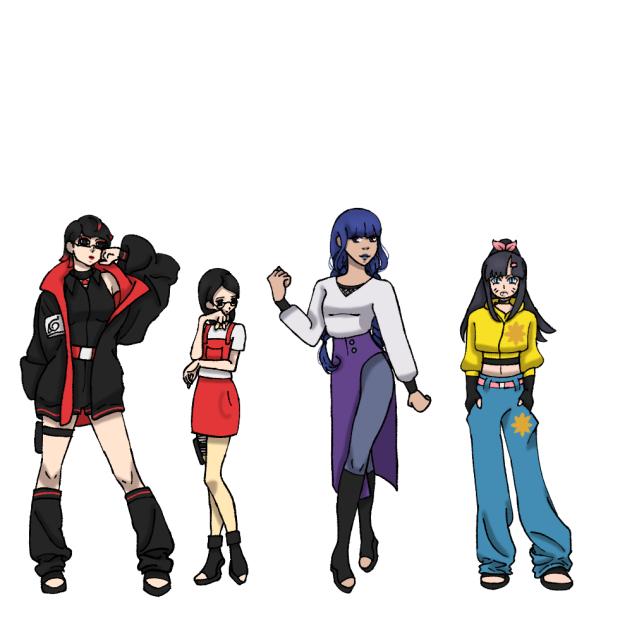 boruto girl's redesign