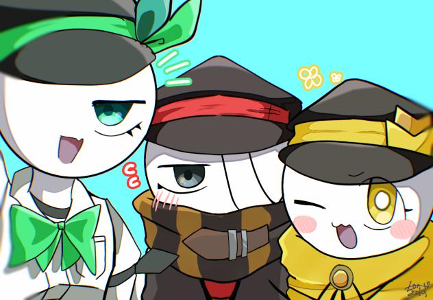 三兄弟！