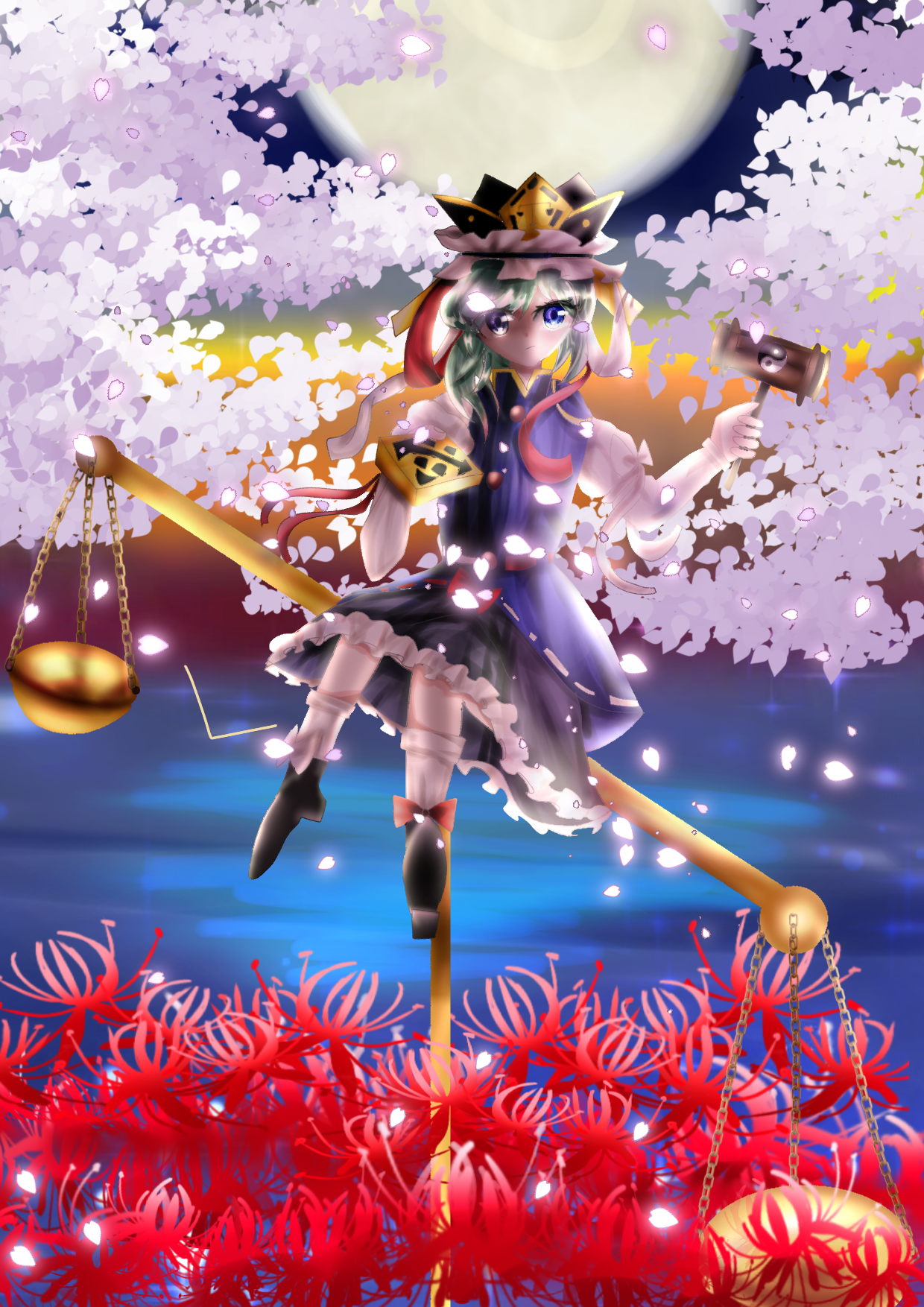 Shikieiki Yamaxanadu 四季映姫 ヤマザナドウ Ibispaint