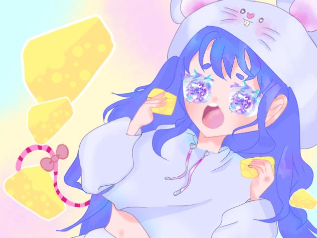 チーズ大好き♡ネズミﾀﾞﾖ❗️