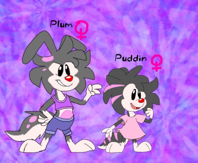 Plum and Puddin are cousins