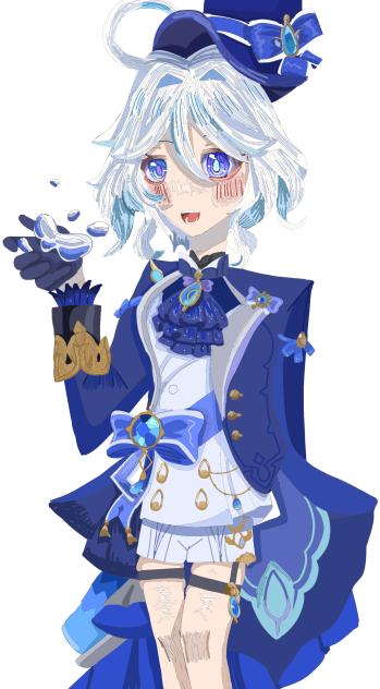 ふち塗りフリーナ