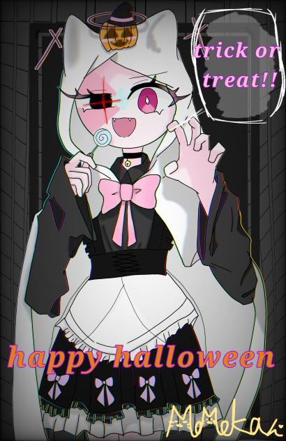 お菓子くれないと猫耳生やしちゃうぞ♡