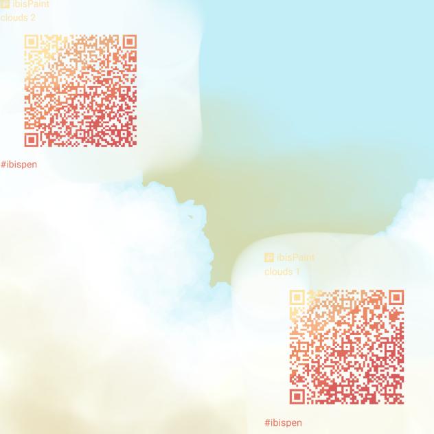 clouds brush - ibisPaint