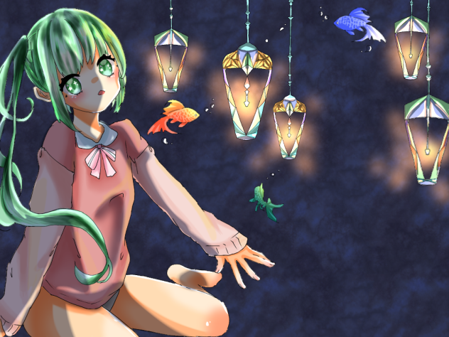 さわむら様の線画お借りしました！