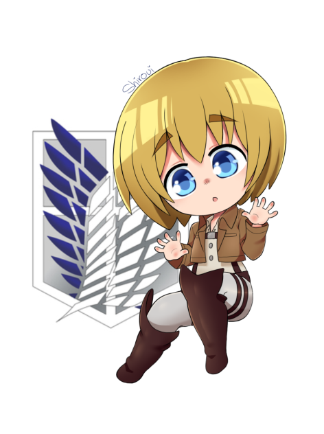 Armin Arlert keychain AOT SNK