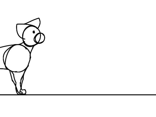 another try at walk cycle