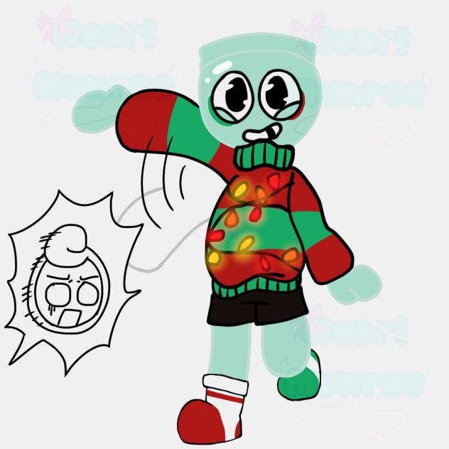 Tacky sweater