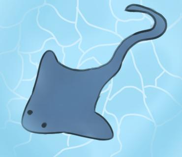 Cute stingray
