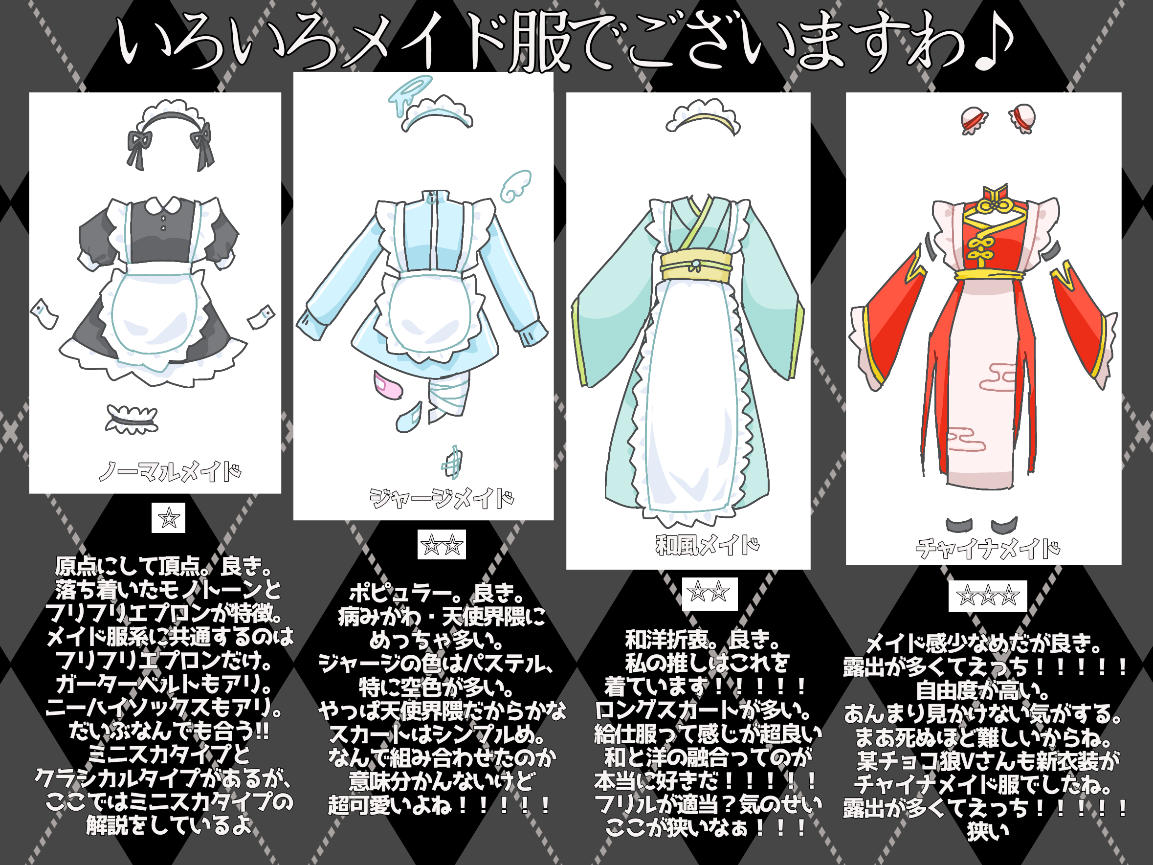 メイド服まとめ - ibisPaint