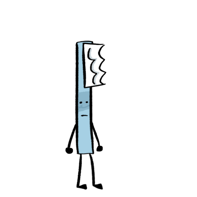toothbrush turn into toothbrush
