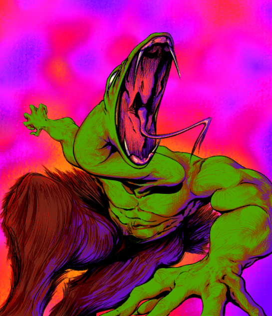 Serpentine Beast Man REVISE