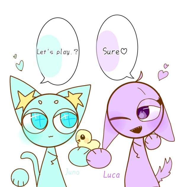 ルカちゃんとじゅの！