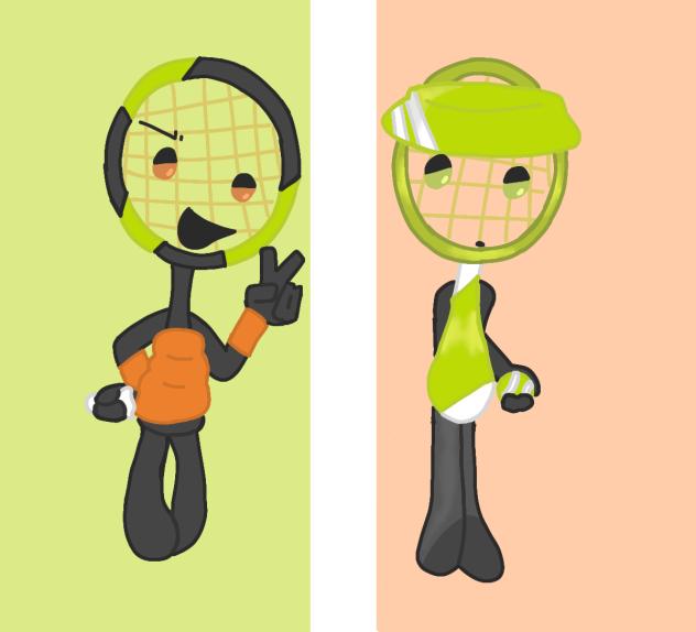 Badminton Racket and Tennis Racket