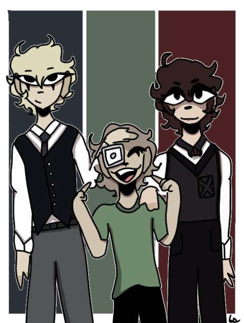 Johnny, Luke and Emile