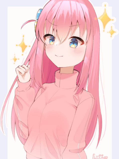 バイトに行けたぼっちちゃん瞬き