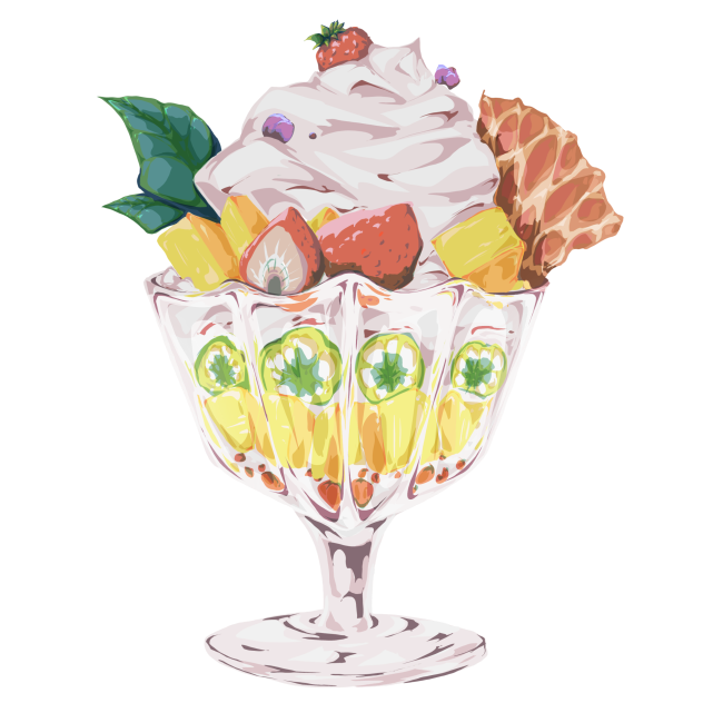 Tropical icecream