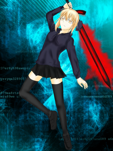 セイバー 私服